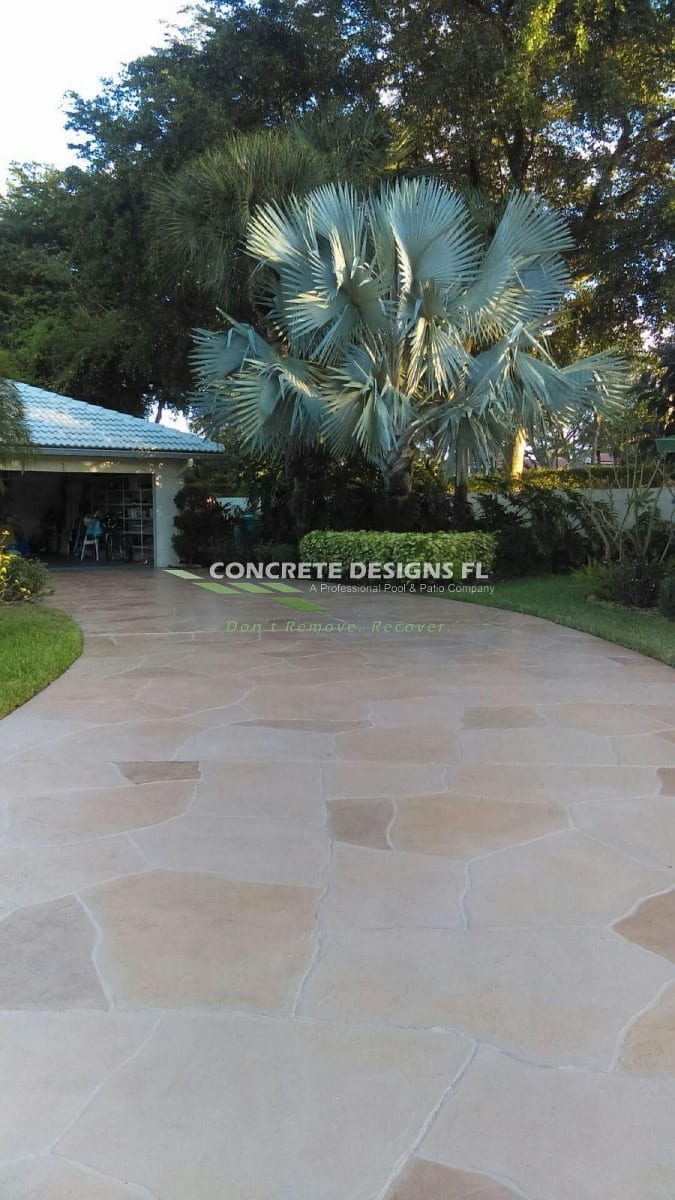 Stamped Concrete Overlays Concrete Resurfacing Decorative Concrete
